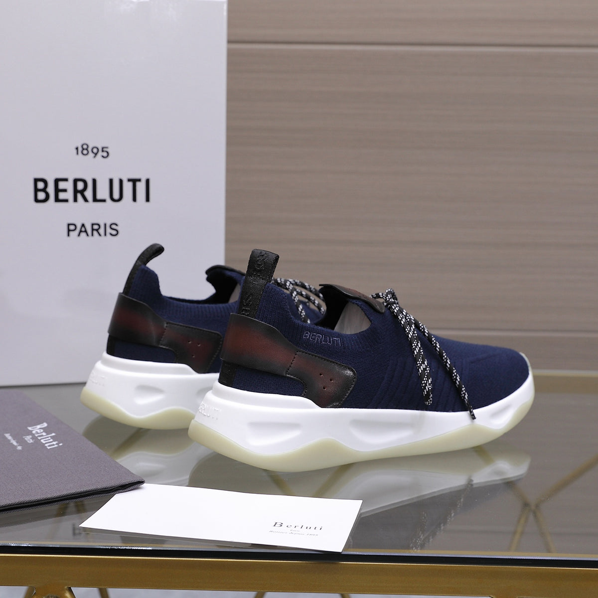 Berluti Men's Edge-Last Leather Casual Shoes