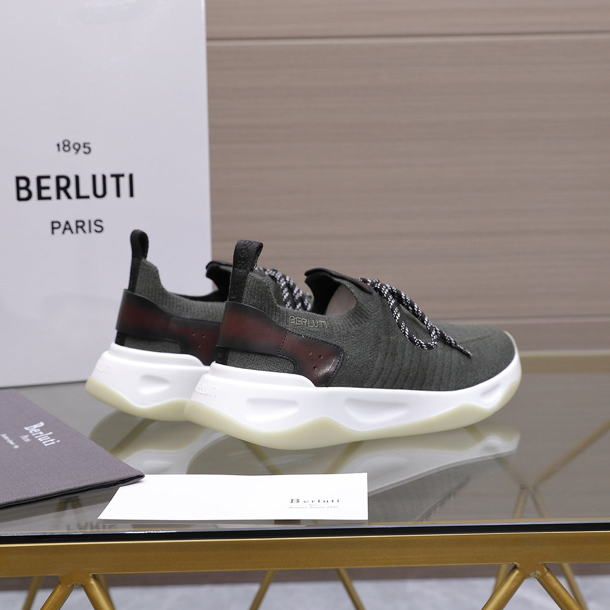 Berluti Men's Edge-Last Leather Casual Shoes