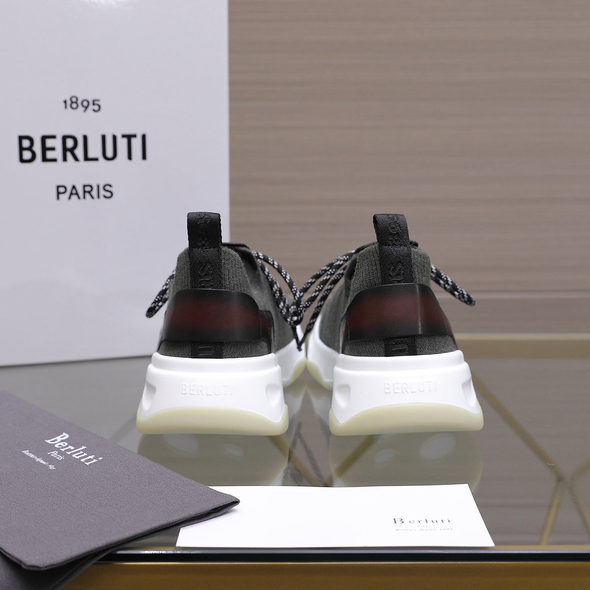 Berluti Men's Edge-Last Leather Casual Shoes