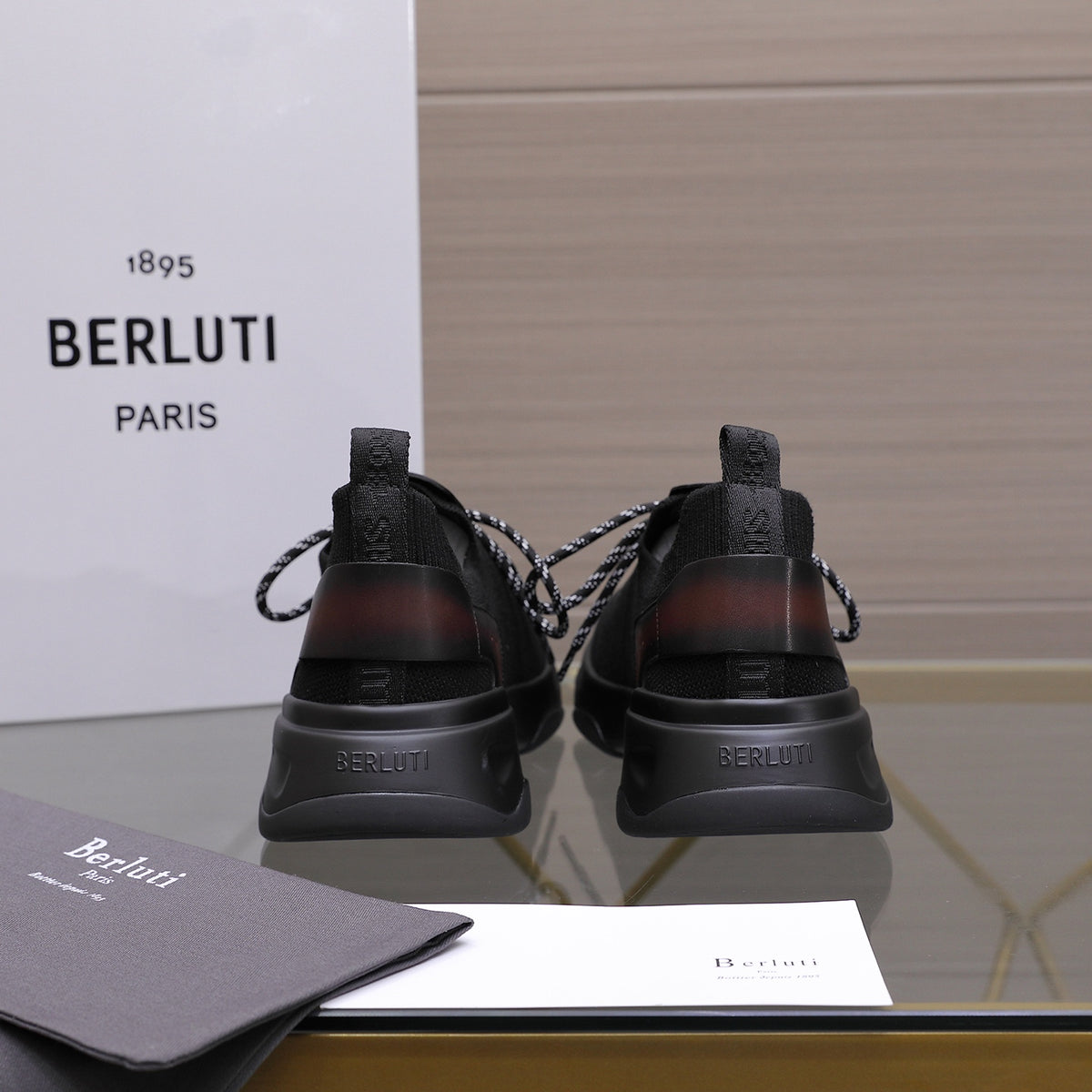 Berluti Men's Edge-Last Leather Casual Shoes