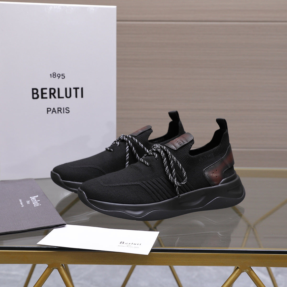Berluti Men's Edge-Last Leather Casual Shoes