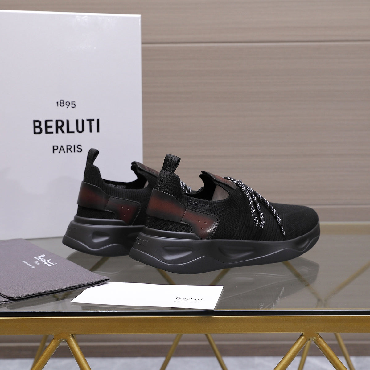 Berluti Men's Edge-Last Leather Casual Shoes