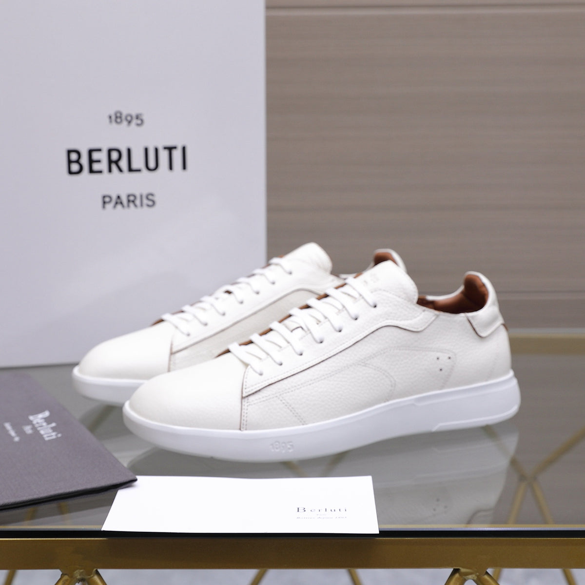 Berluti Men's Edge-Last Leather Casual Shoes