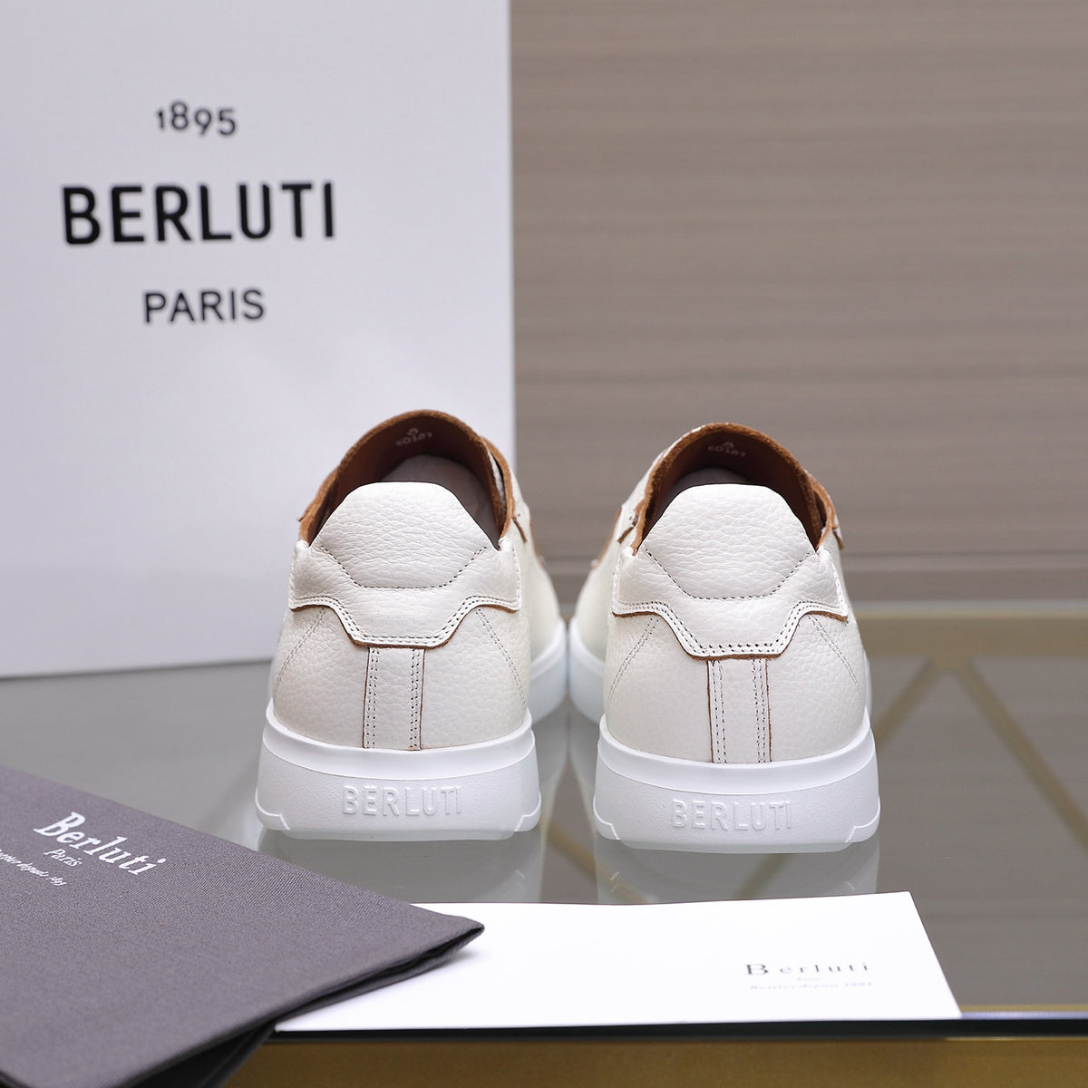 Berluti Men's Edge-Last Leather Casual Shoes