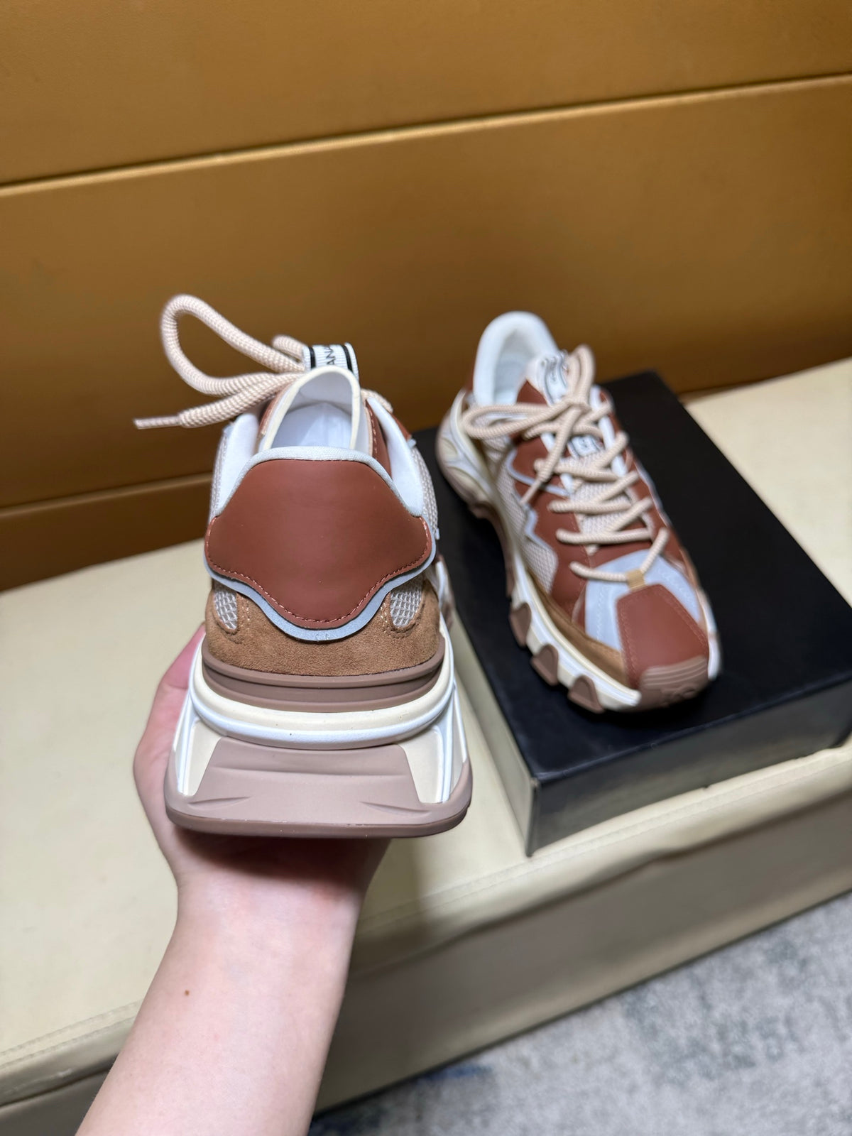 Dolce & Gabbana DG Men's Multi-Panel Silk Casual Sneakers