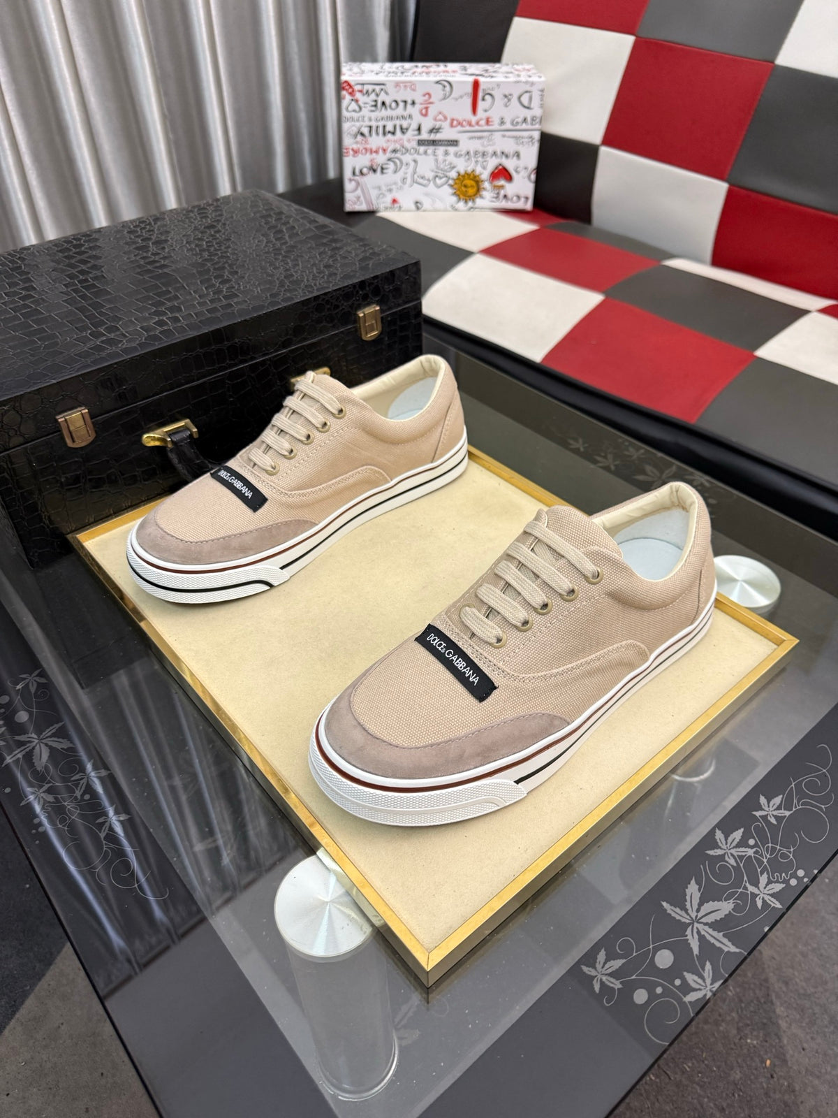 Dolce & Gabbana DG Men's Fashion Athletic Casual Sneakers