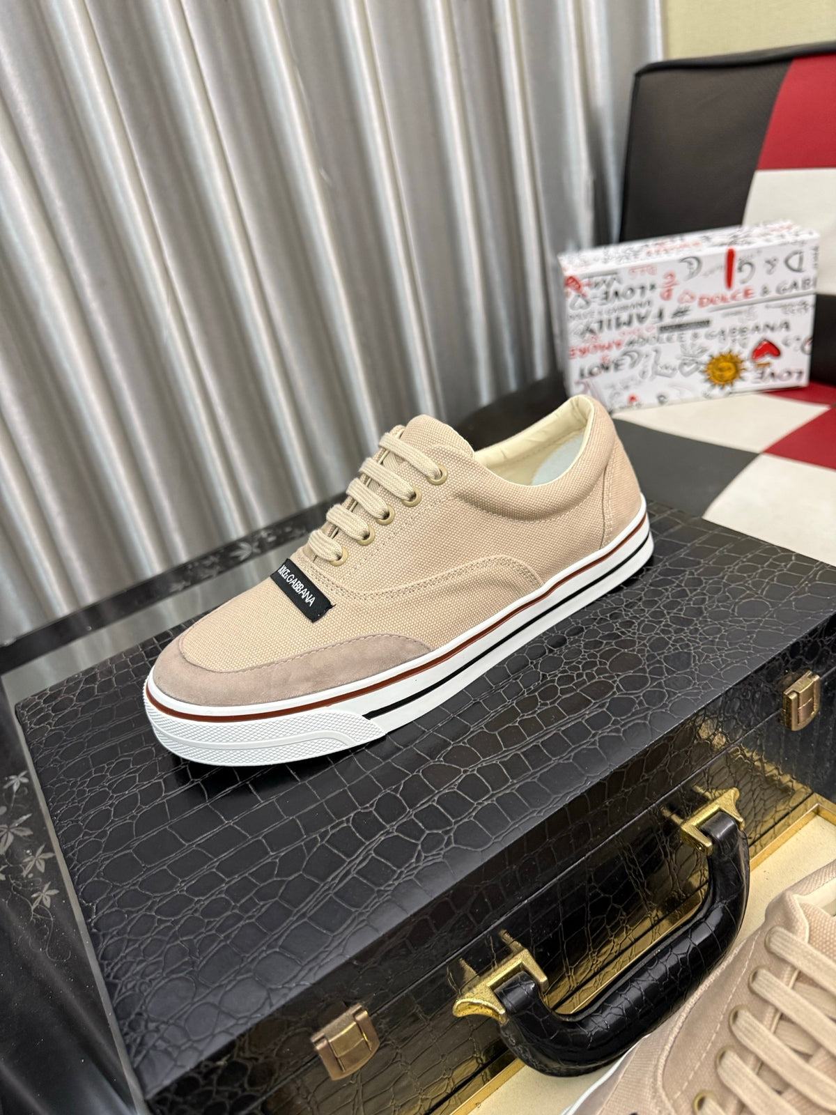 Dolce & Gabbana DG Men's Fashion Athletic Casual Sneakers