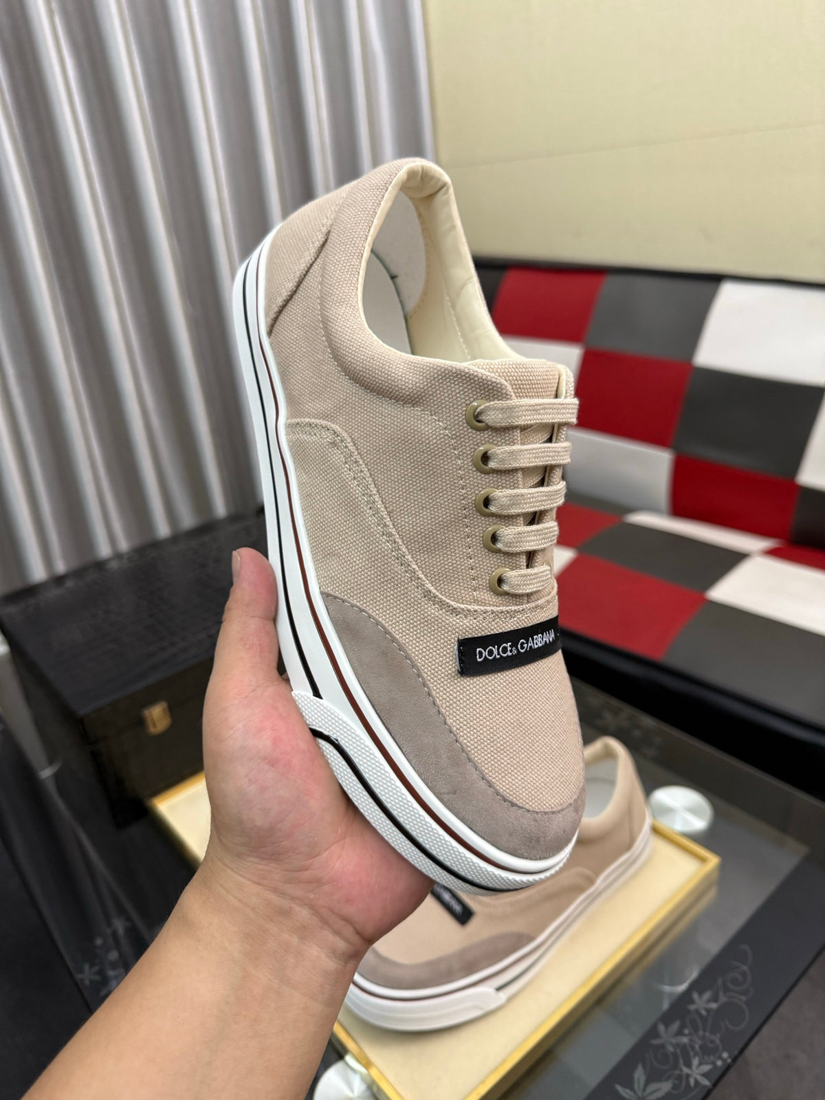 Dolce & Gabbana DG Men's Fashion Athletic Casual Sneakers