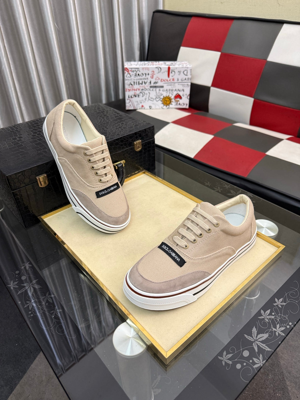 Dolce & Gabbana DG Men's Fashion Athletic Casual Sneakers