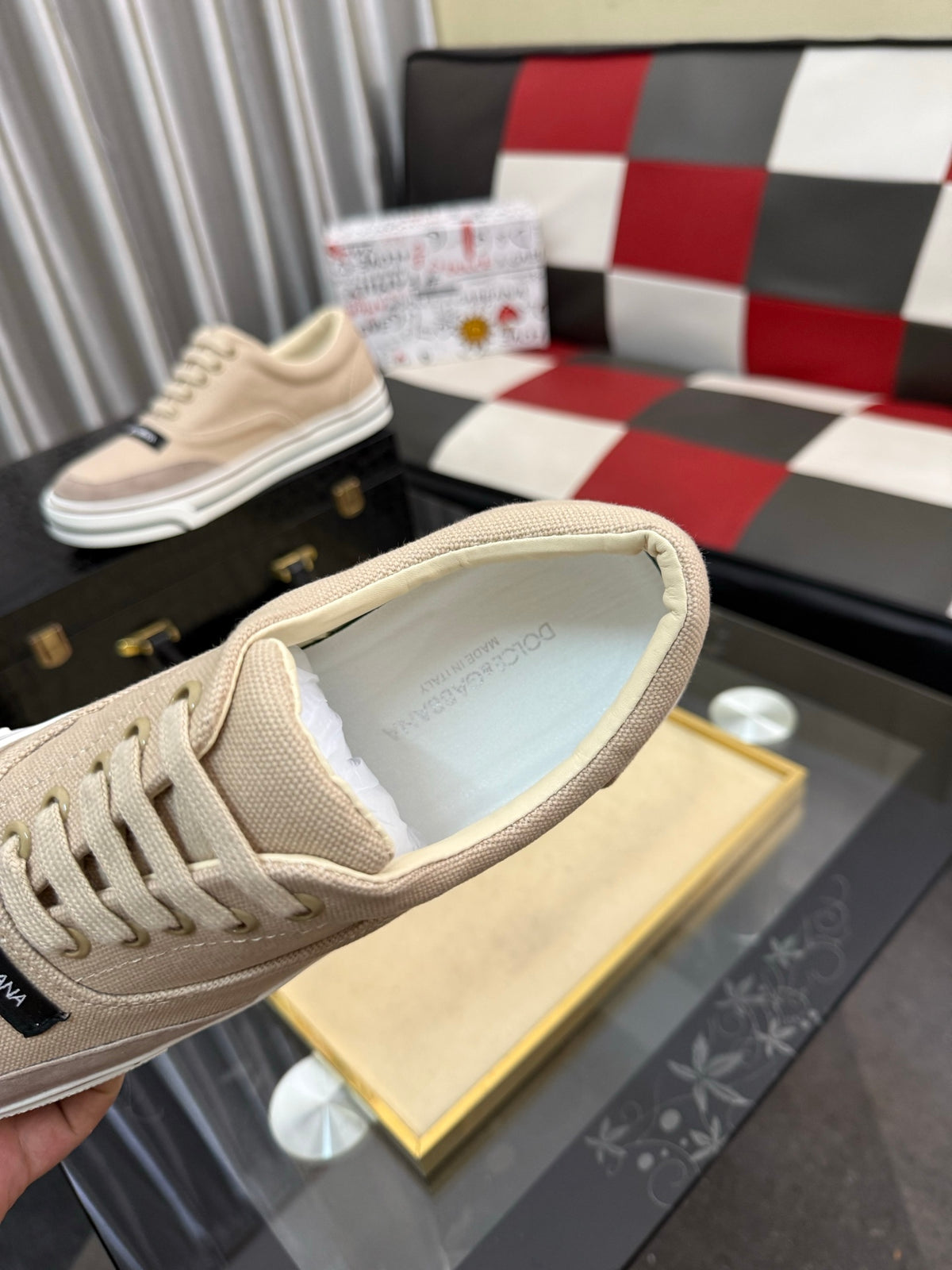 Dolce & Gabbana DG Men's Fashion Athletic Casual Sneakers
