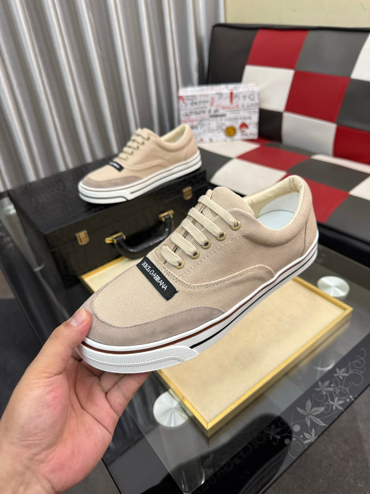 Dolce & Gabbana DG Men's Fashion Athletic Casual Sneakers