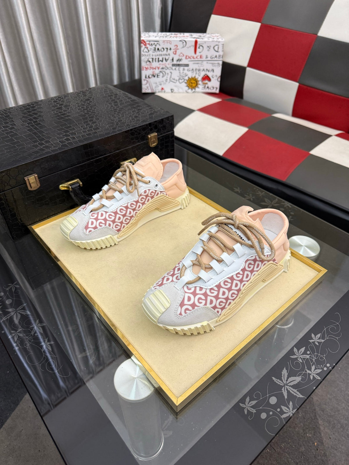 Dolce & Gabbana DG Men's Fashion Athletic Casual Sneakers