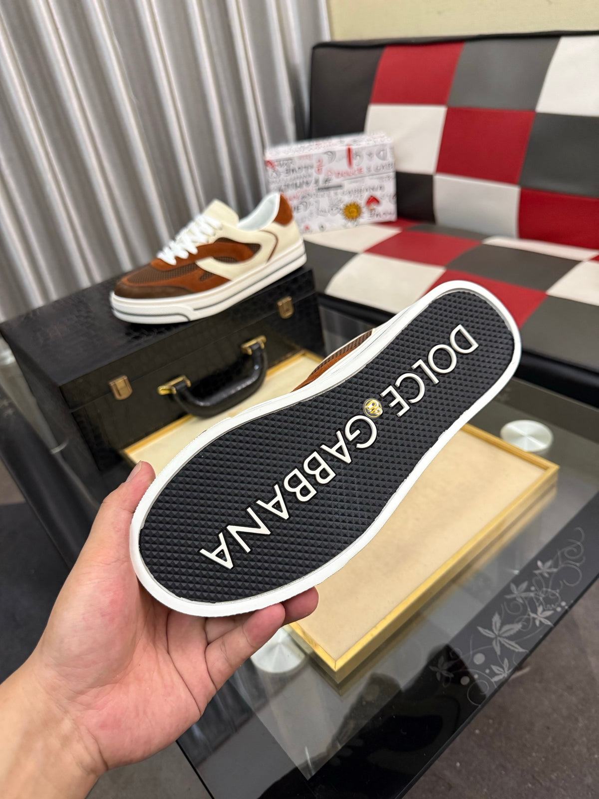 Dolce & Gabbana DG Men's Fashion Athletic Casual Sneakers