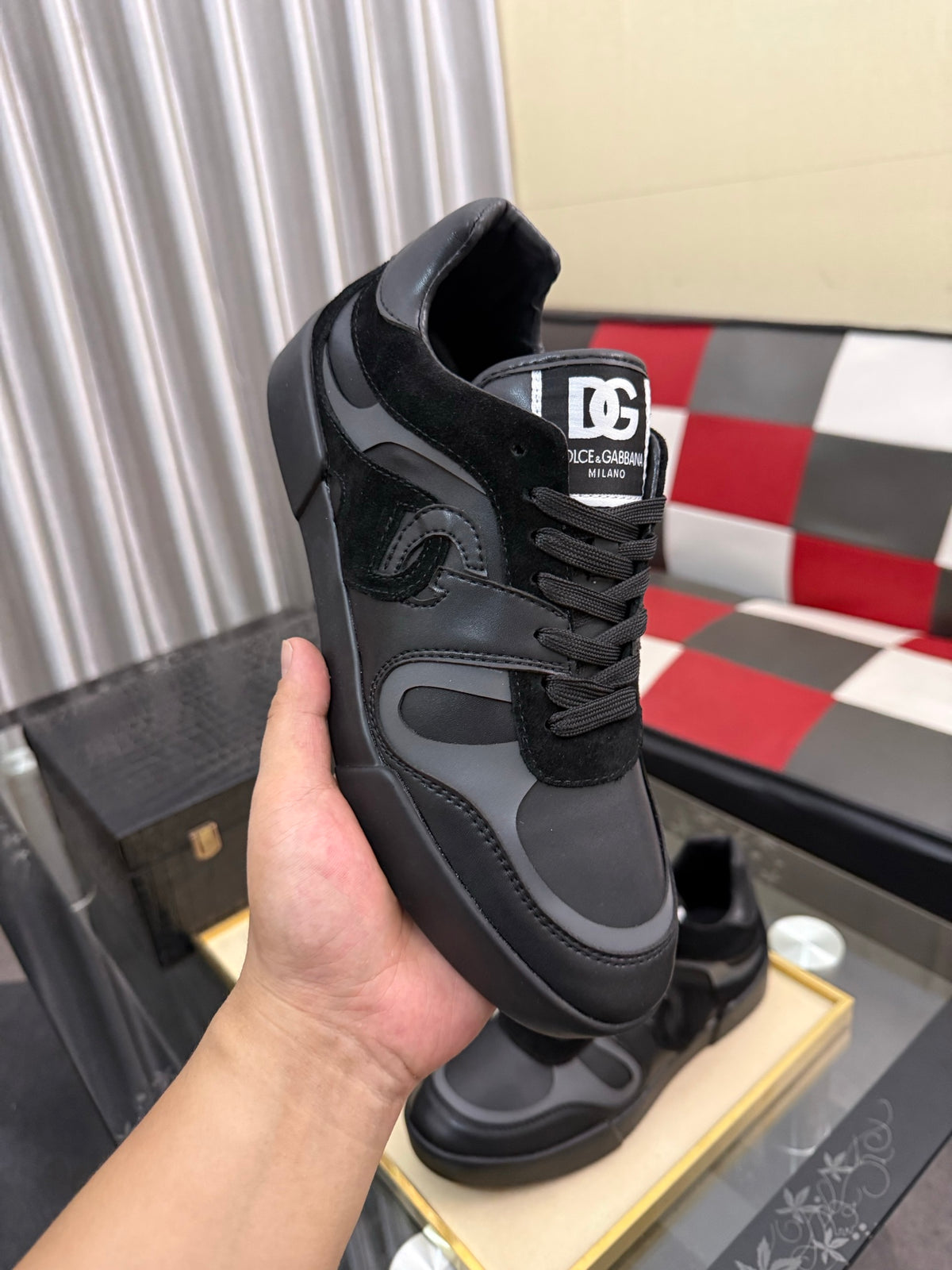 Dolce & Gabbana DG Men's Fashion Athletic Casual Sneakers