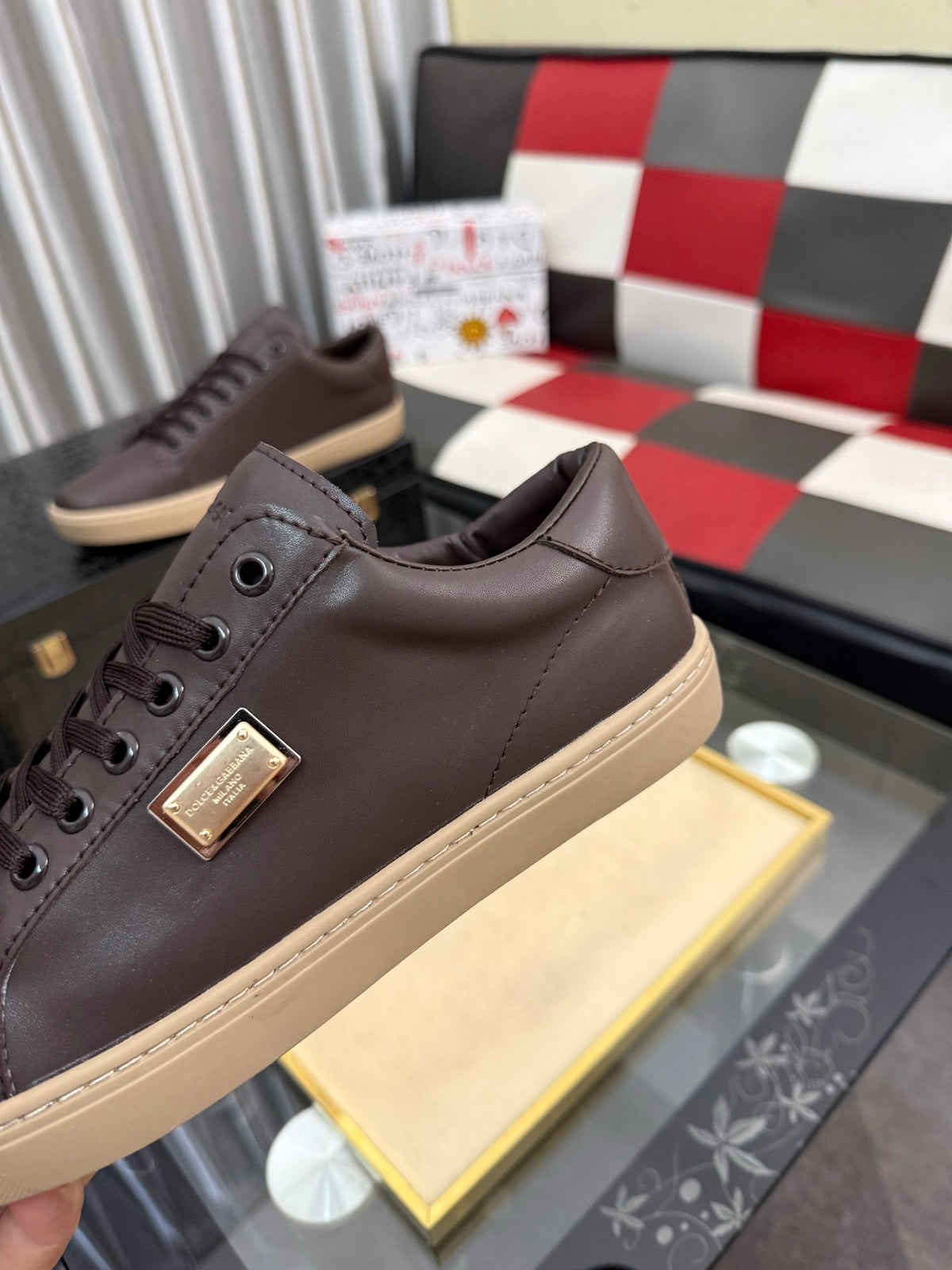 Dolce & Gabbana DG Men's Fashion Athletic Casual Sneakers