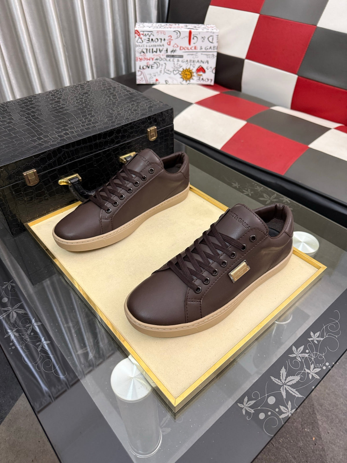 Dolce & Gabbana DG Men's Fashion Athletic Casual Sneakers