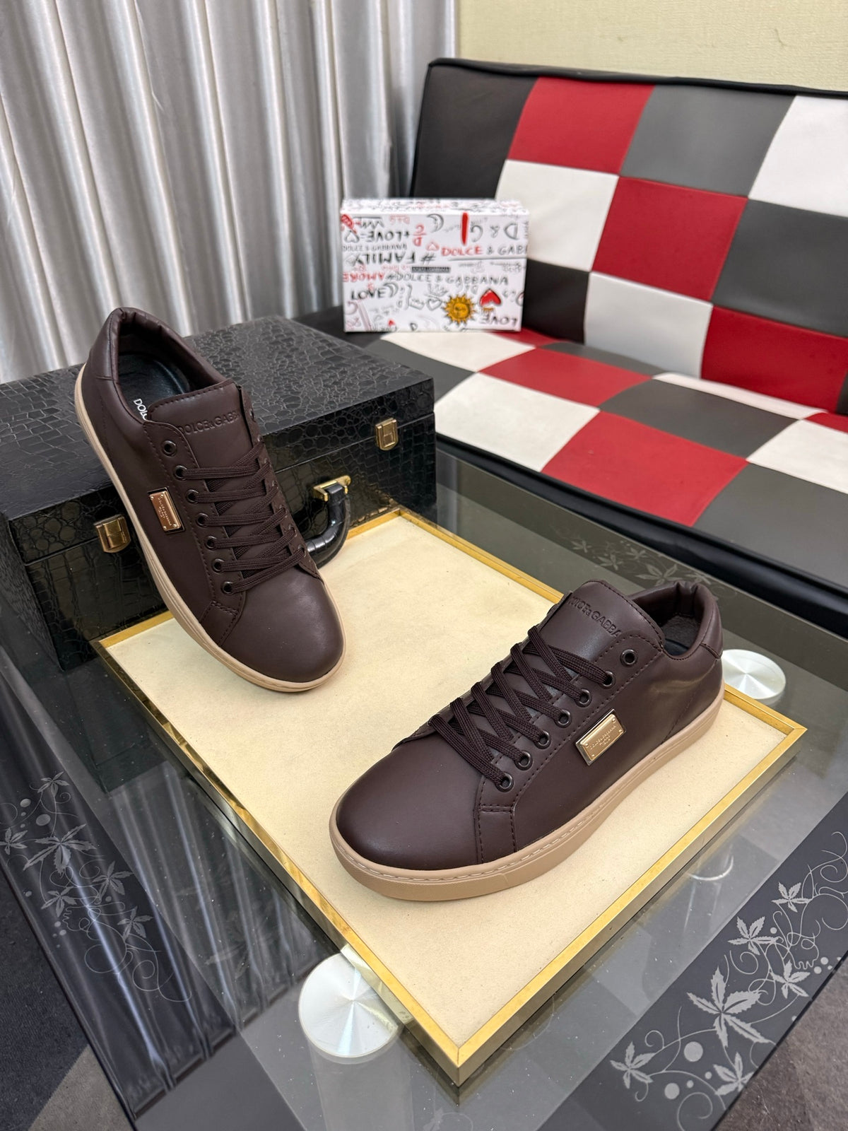 Dolce & Gabbana DG Men's Fashion Athletic Casual Sneakers
