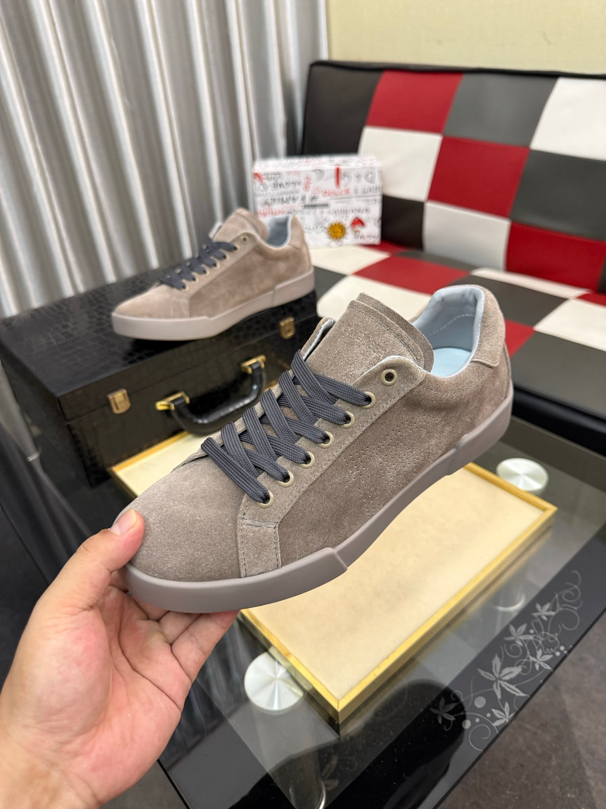 Dolce & Gabbana DG Men's Fashion Athletic Casual Sneakers