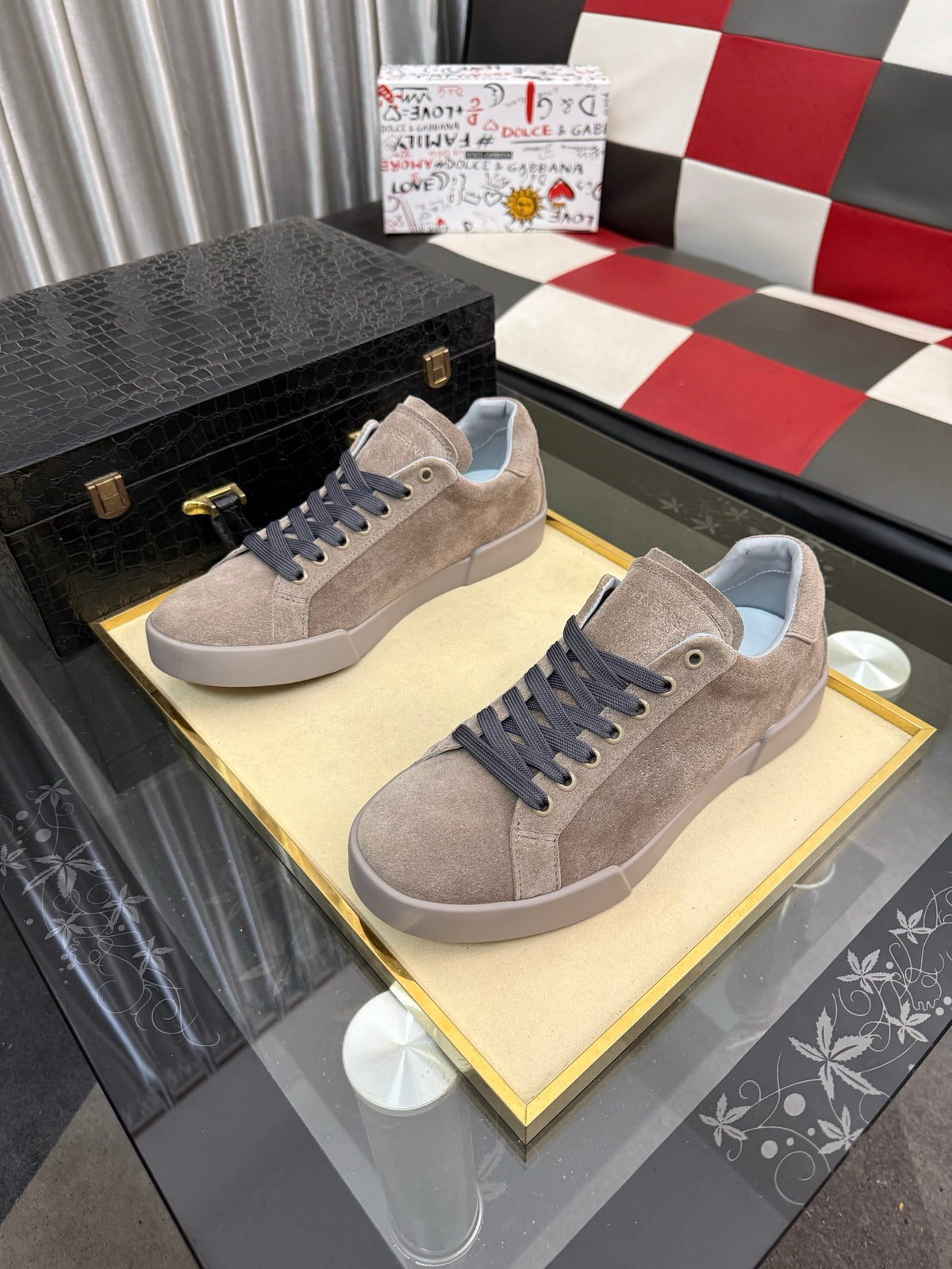 Dolce & Gabbana DG Men's Fashion Athletic Casual Sneakers