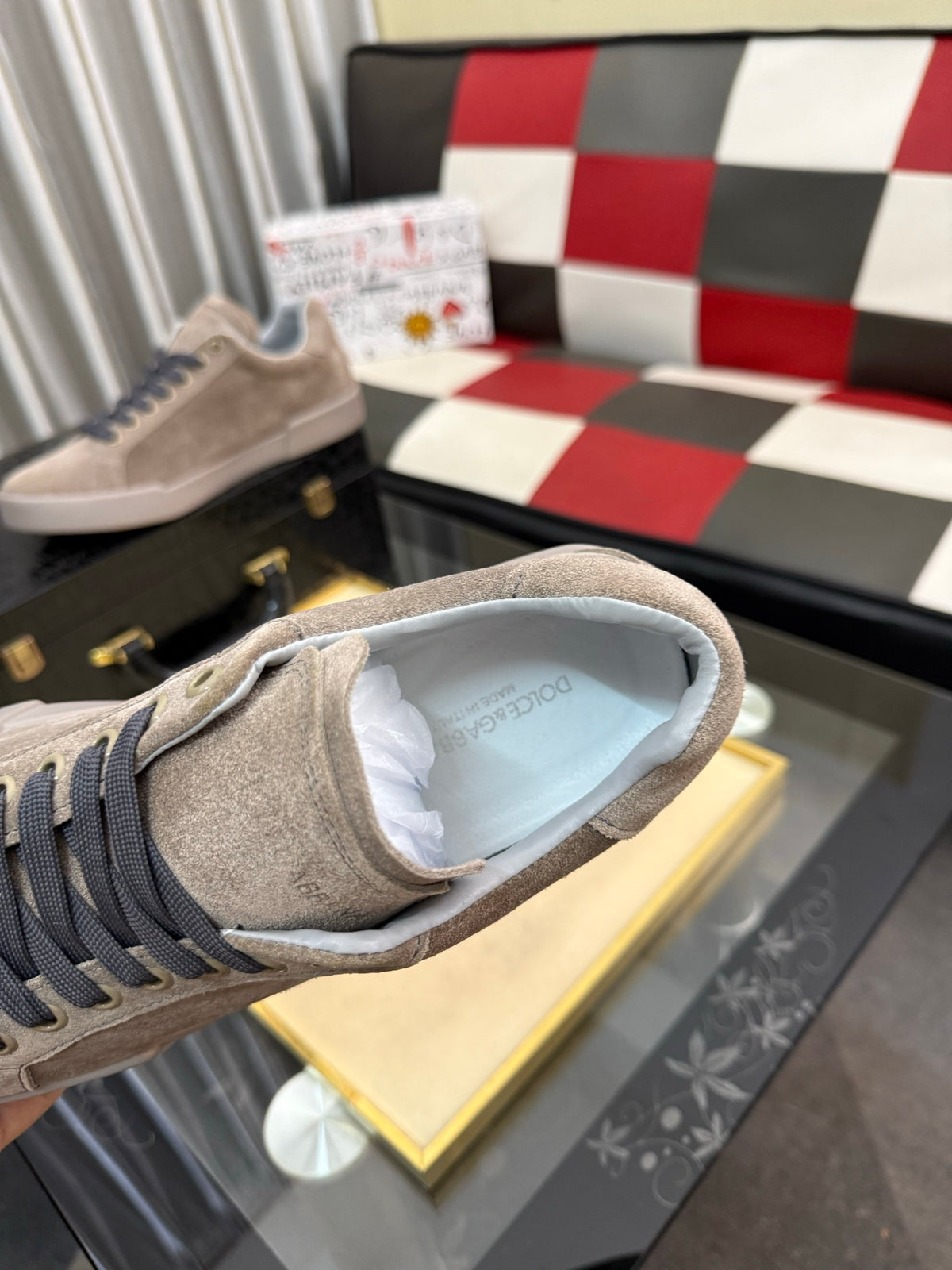 Dolce & Gabbana DG Men's Fashion Athletic Casual Sneakers