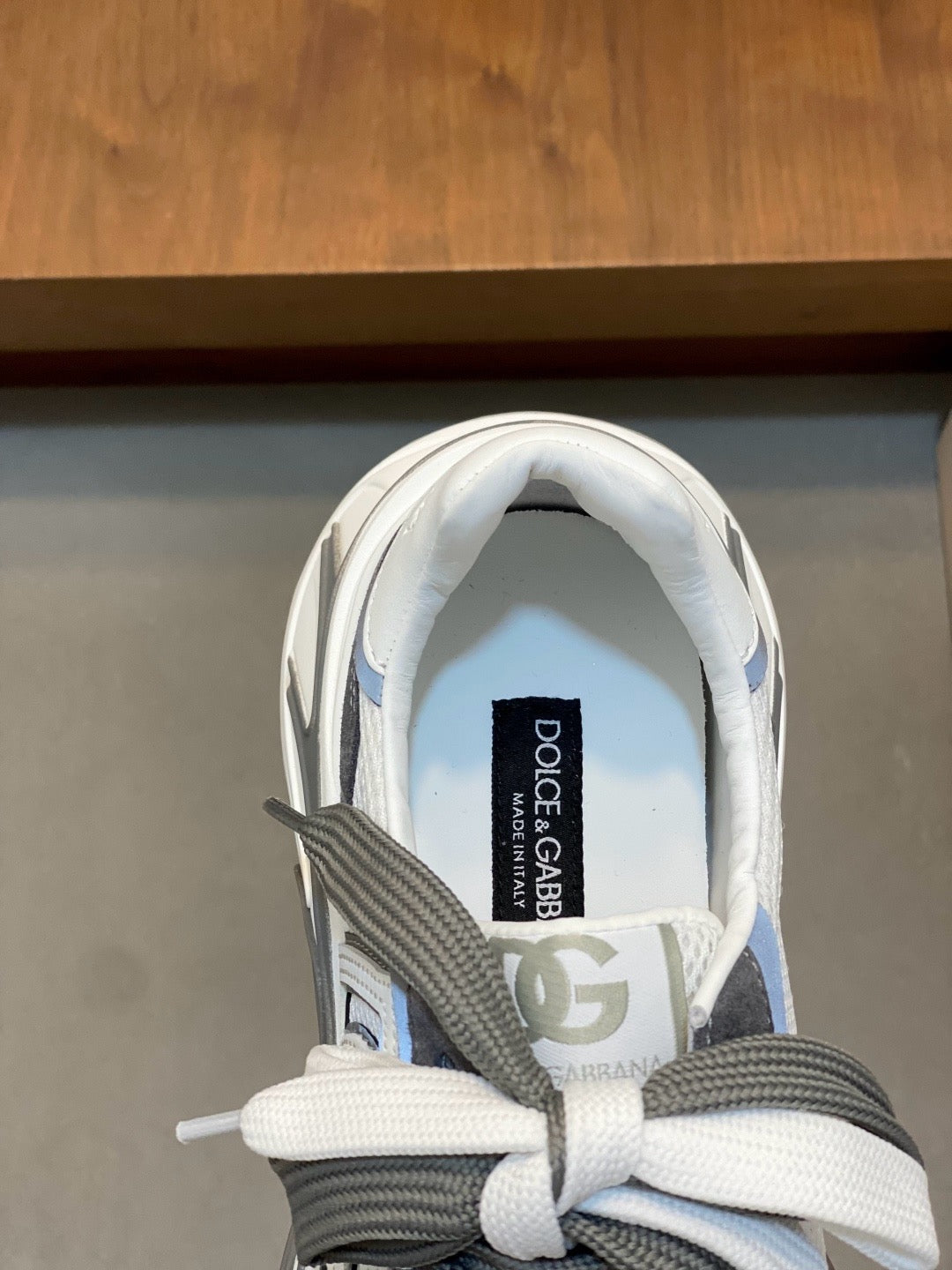 Dolce & Gabbana DG Couple's Oxford & Lace Sneakers
