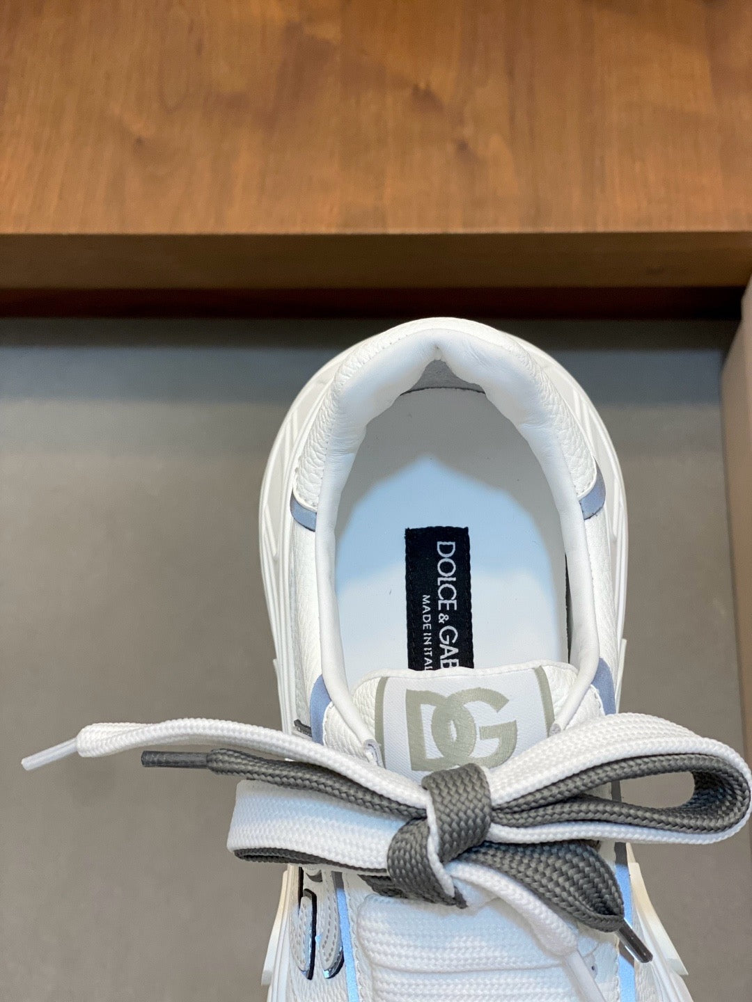 Dolce & Gabbana DG Couple's Oxford & Lace Sneakers