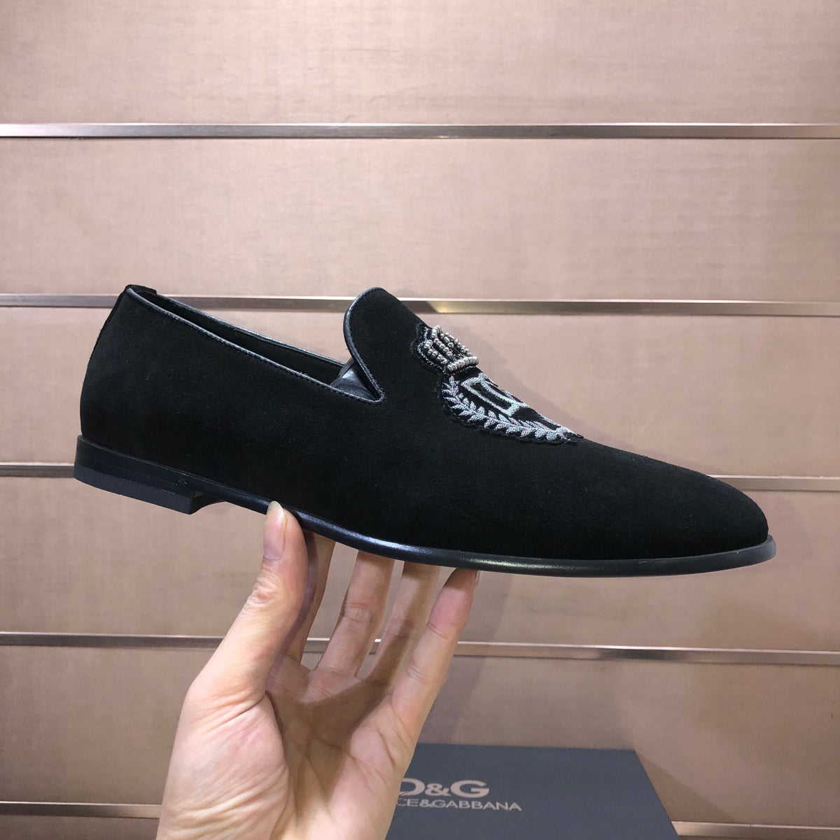 Dolce & Gabbana DG Men's Italian Calfskin Dress Shoes