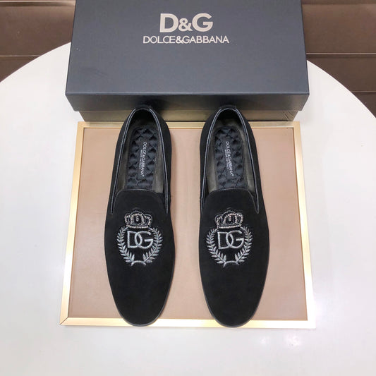 Dolce & Gabbana DG Men's Italian Calfskin Dress Shoes