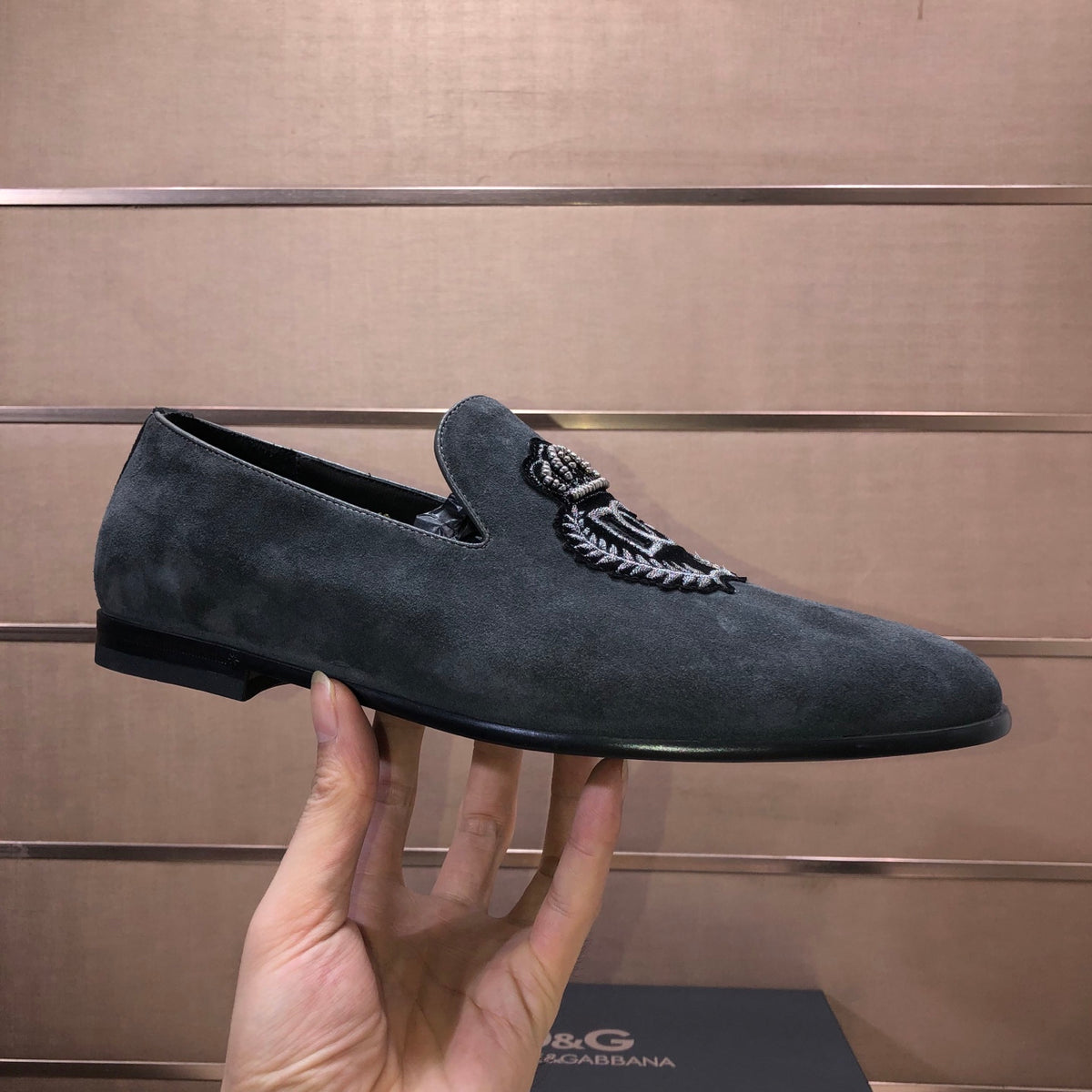 Dolce & Gabbana DG Men's Italian Calfskin Dress Shoes