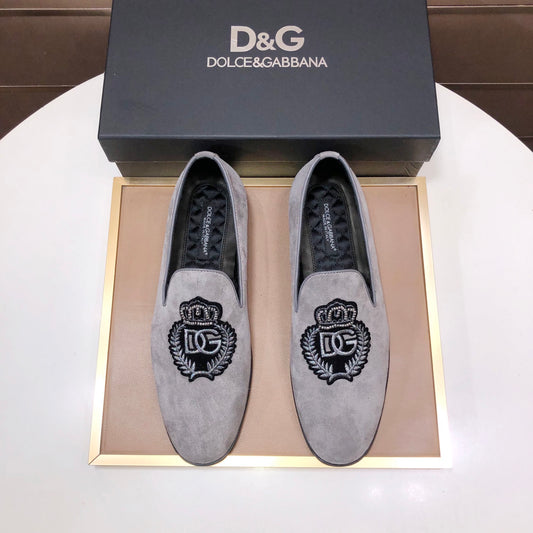 Dolce & Gabbana DG Men's Italian Calfskin Dress Shoes