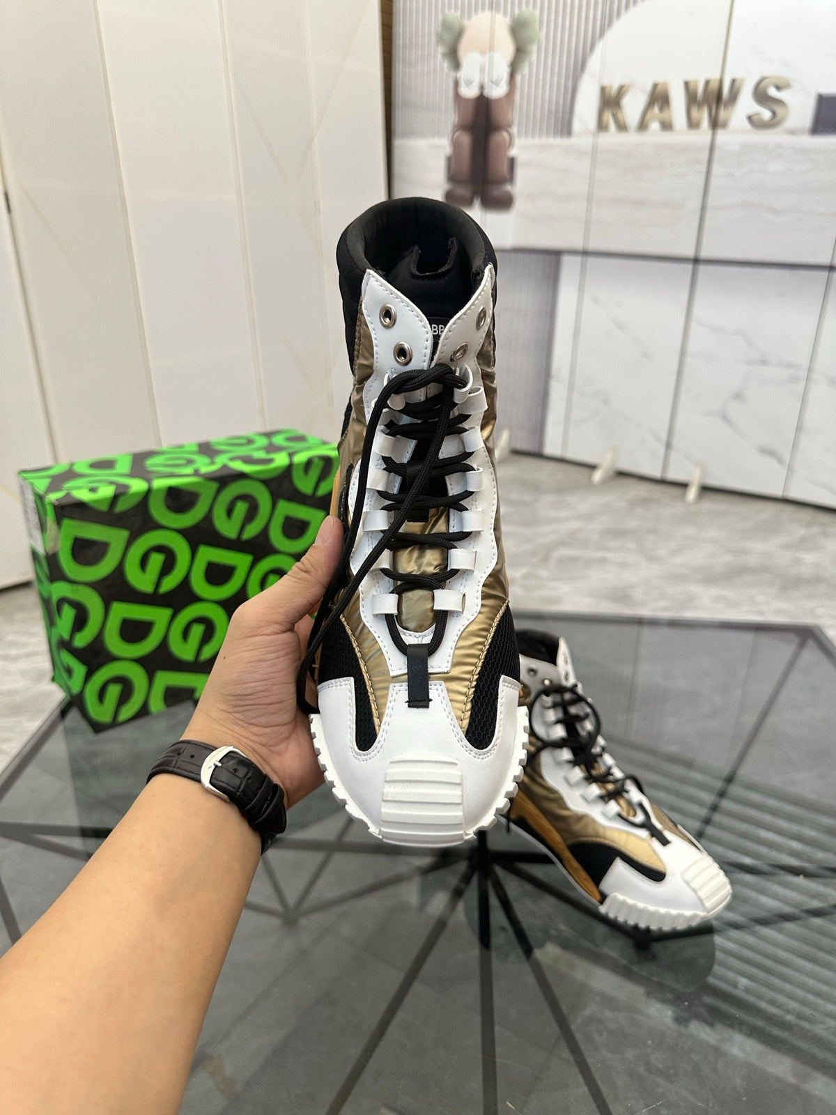 Dolce & Gabbana DG High-Top Casual Sneakers