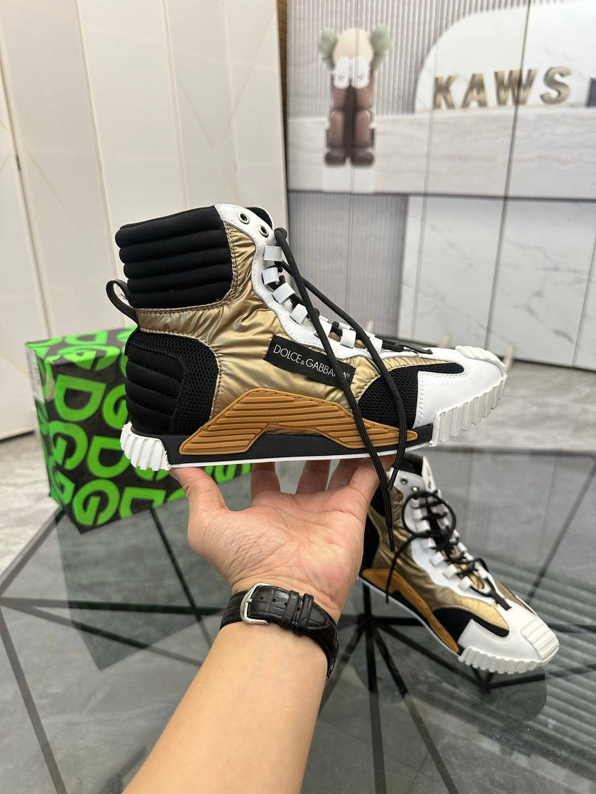 Dolce & Gabbana DG High-Top Casual Sneakers