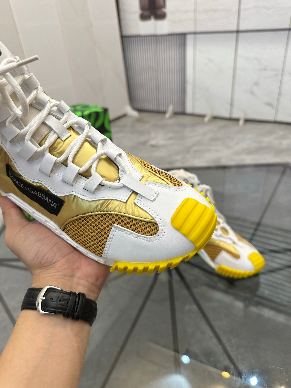 Dolce & Gabbana DG High-Top Casual Sneakers
