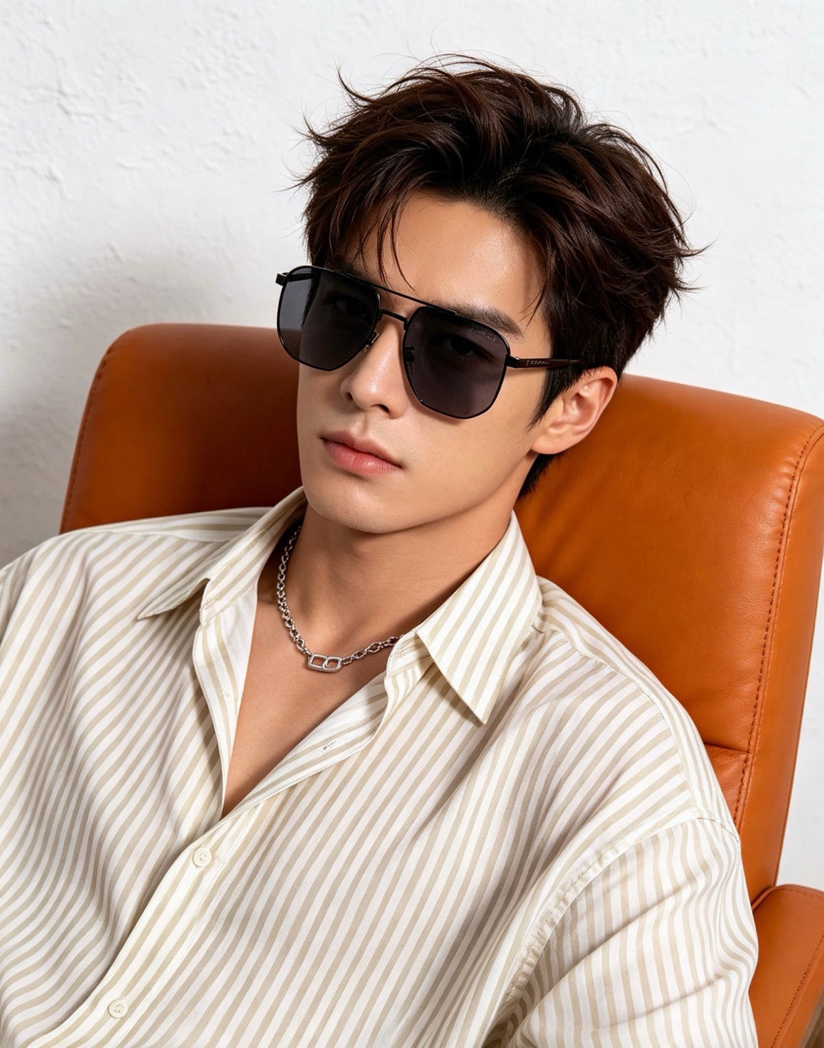 purple sun Sunglasses for men - alternate angle view 9