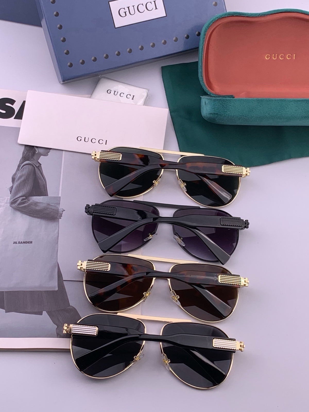 purple sun Sunglasses for men - alternate angle view 6