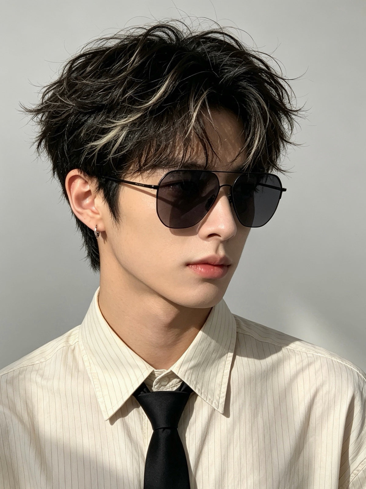 multicolor nylon sun fashion accessory for men - alternate angle view 9