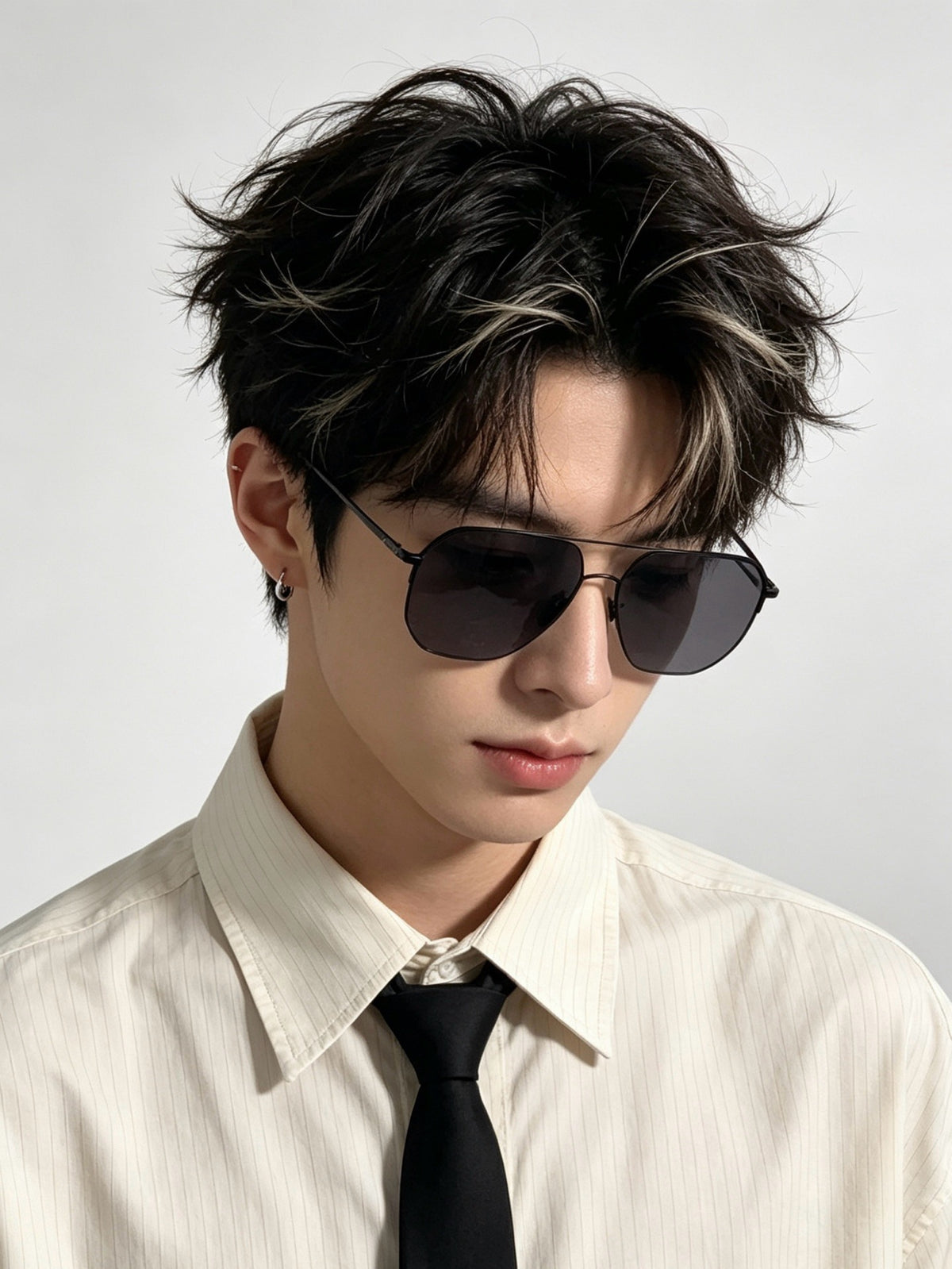 multicolor nylon sun fashion accessory for men - alternate angle view 8