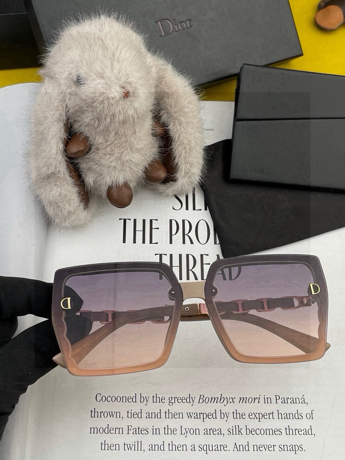 red sun Glasses for women - alternate angle view 3