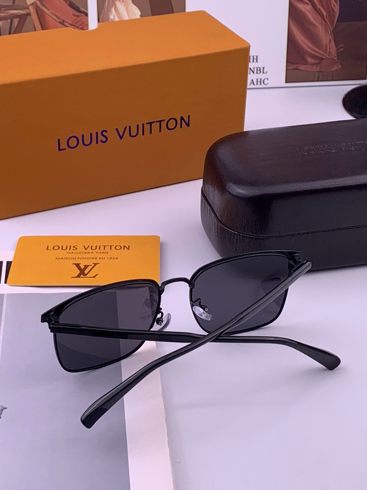 purple sun Sunglasses for men - alternate angle view 7