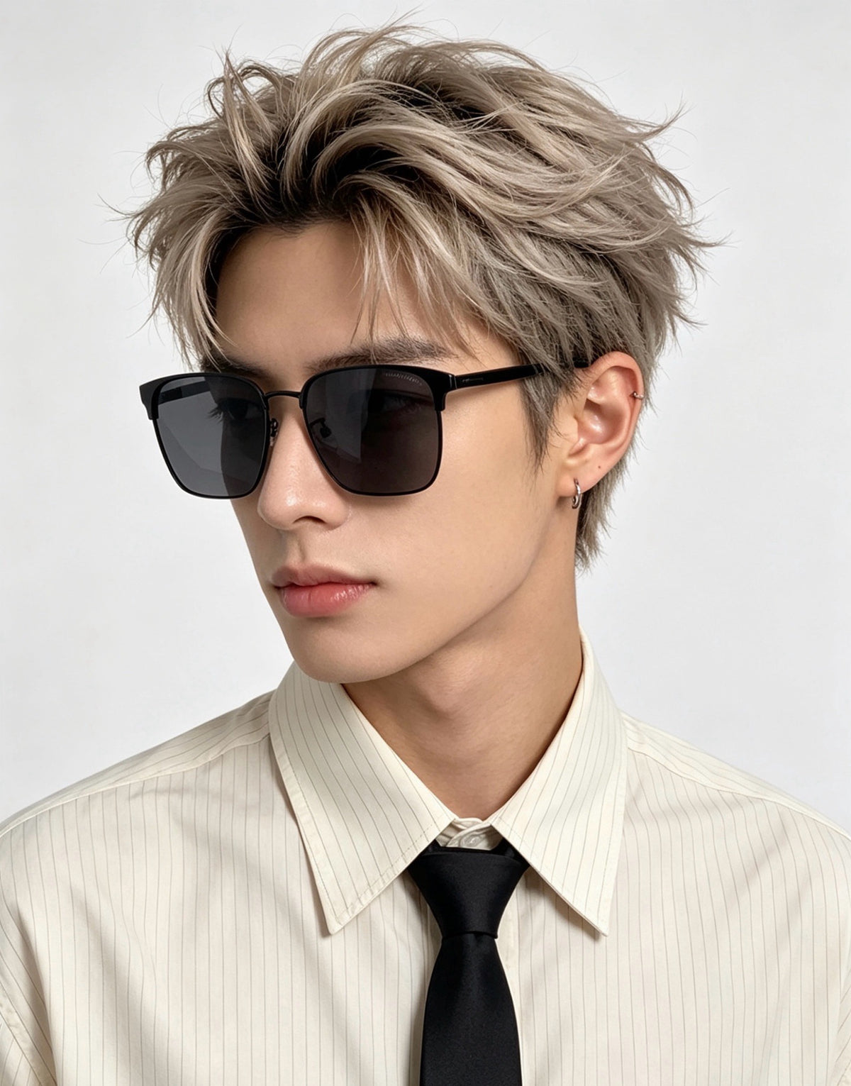 purple sun Sunglasses for men - product detail view