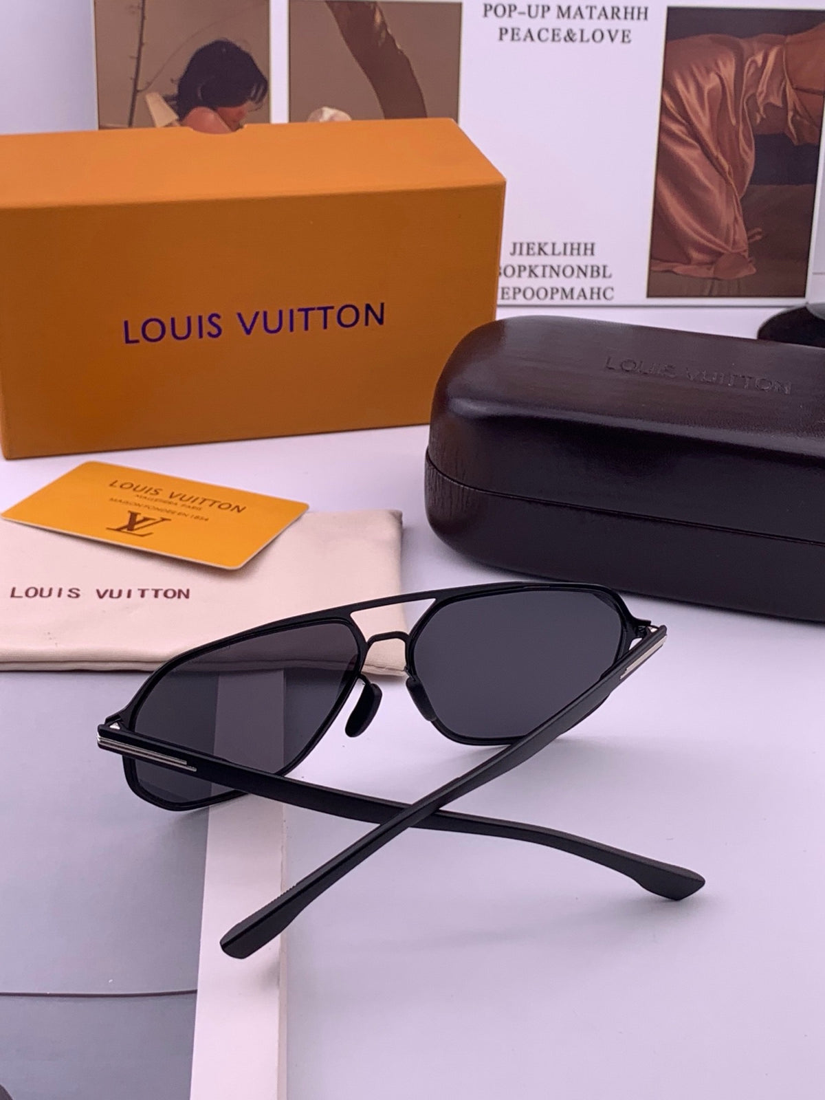 multicolor nylon sun fashion accessory for men - alternate angle view 8