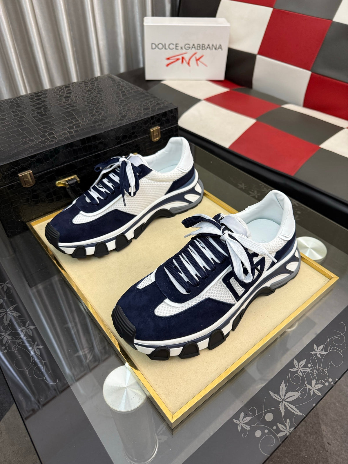 Dolce & Gabbana DG Men's Casual Shoes in Imported Calfskin