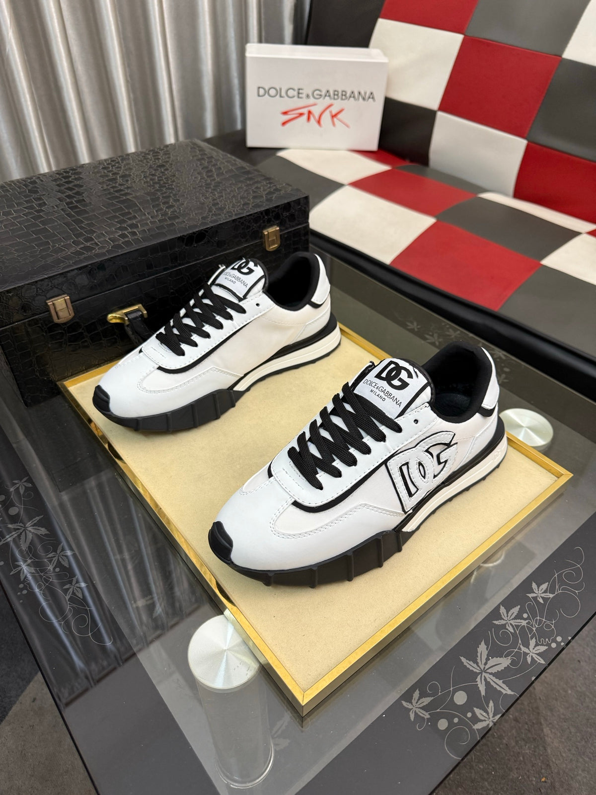 Dolce & Gabbana DG Men's Casual Shoes in Imported Calfskin