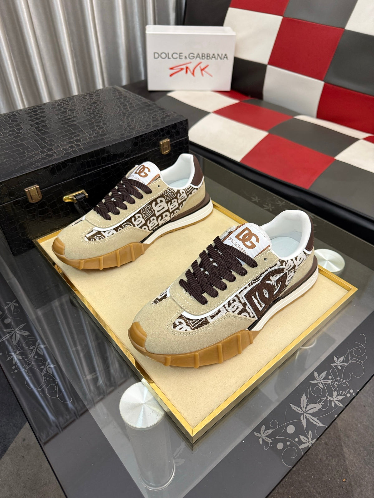Dolce & Gabbana DG Men's Casual Shoes in Imported Calfskin