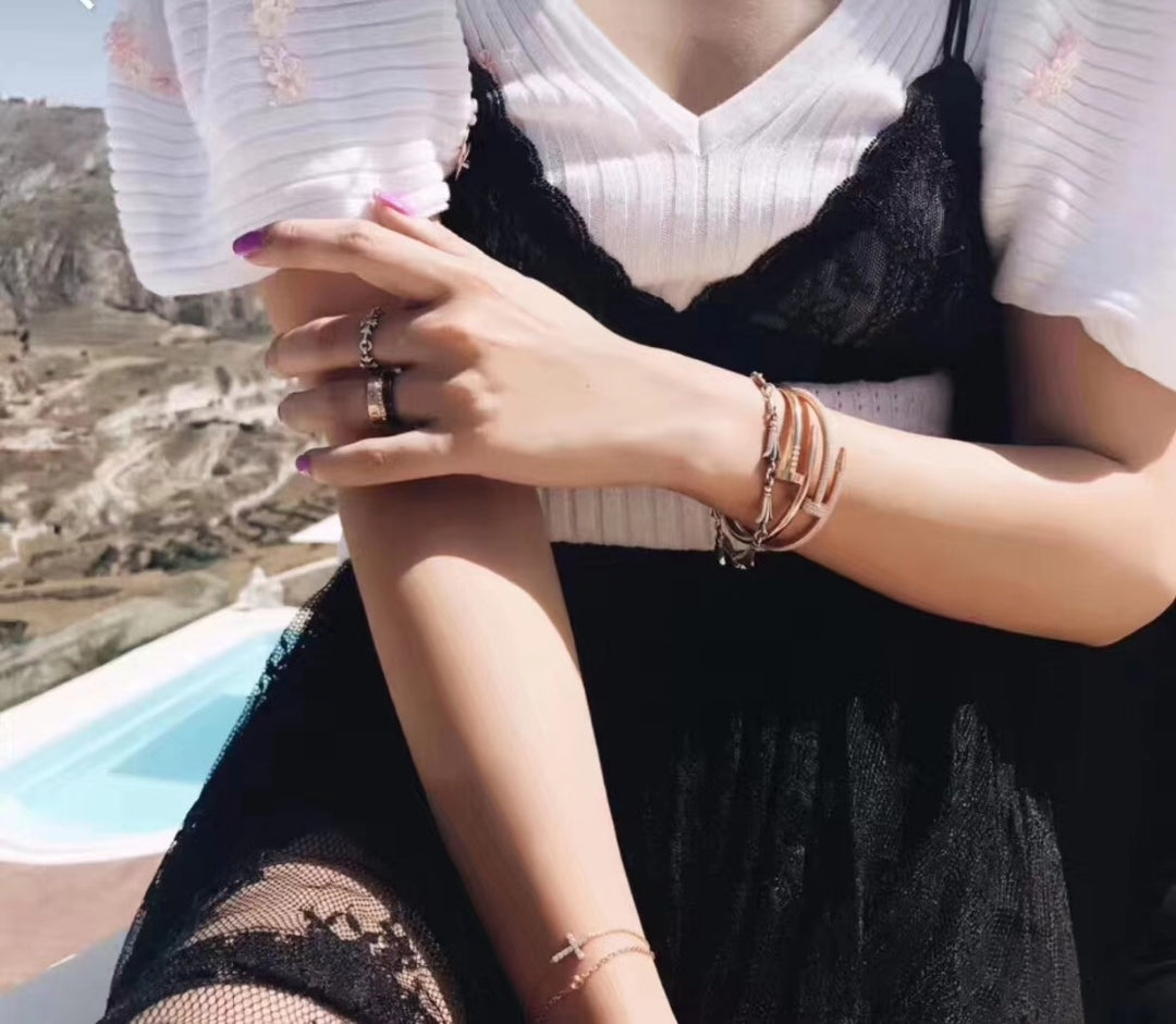 crystal Bangle for women - alternate angle view 4