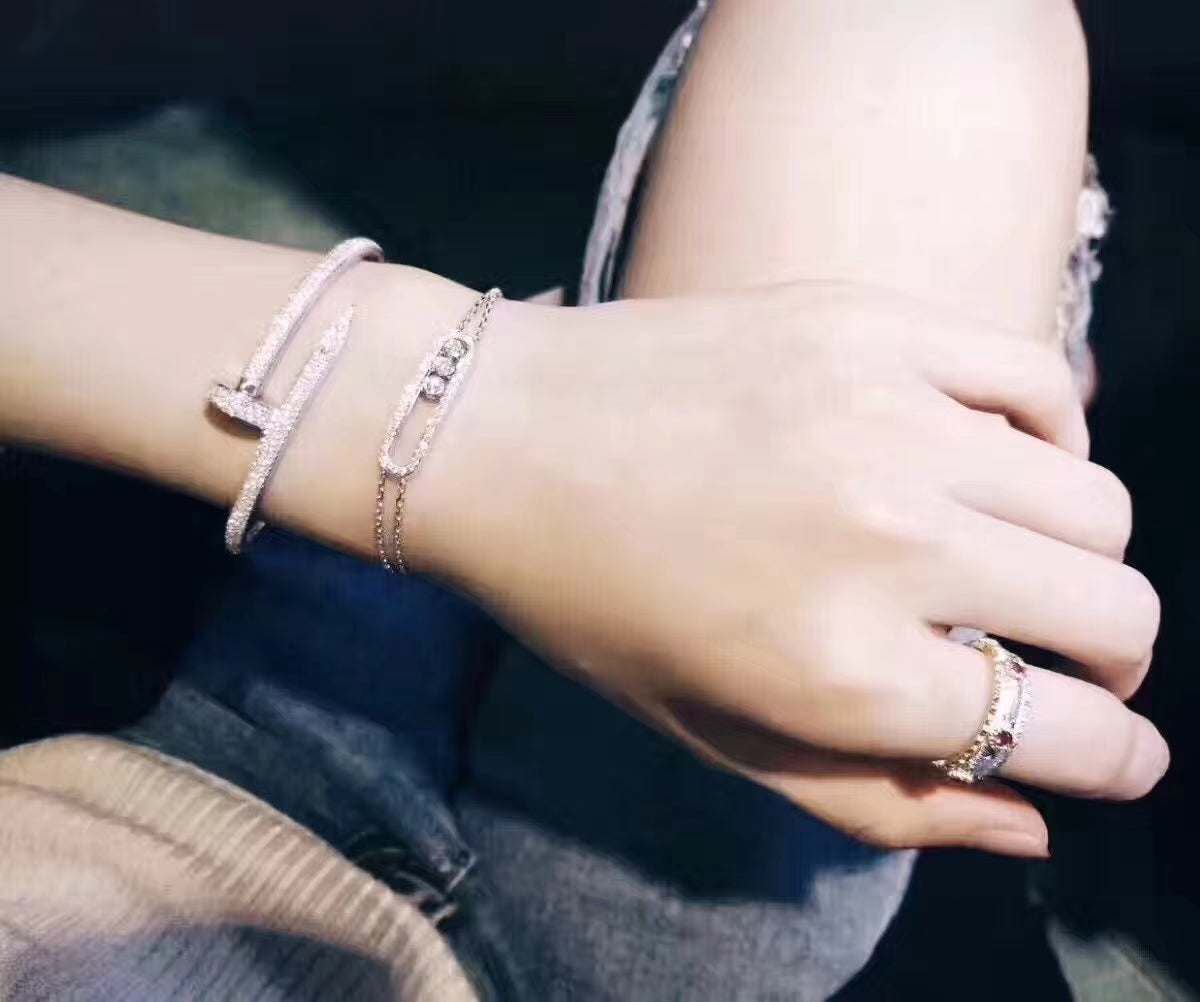 crystal Bangle for women - alternate angle view 5