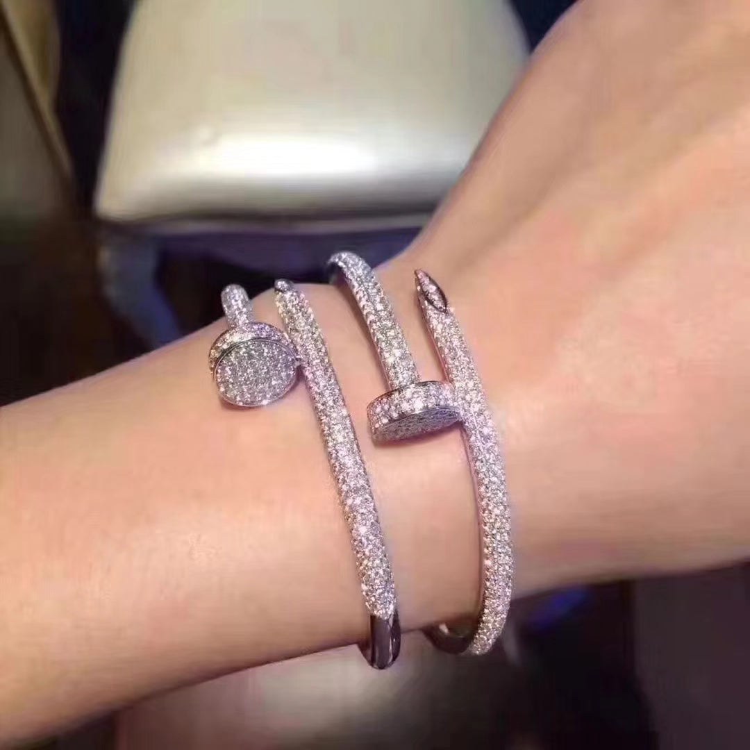 crystal Bangle for women - alternate angle view 6